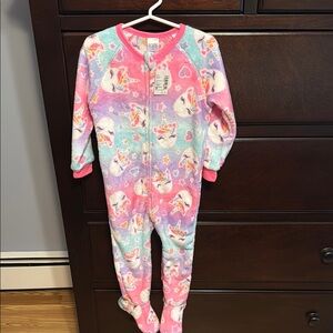 The Children's Place Footies One Piece fleece pajamas